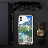 Coque iPhone Pologne - Ici & Là - Rysy, sommet de la chaîne des Hautes Tatras - Ici & Là - T-shirts & Souvenirs de chez toi