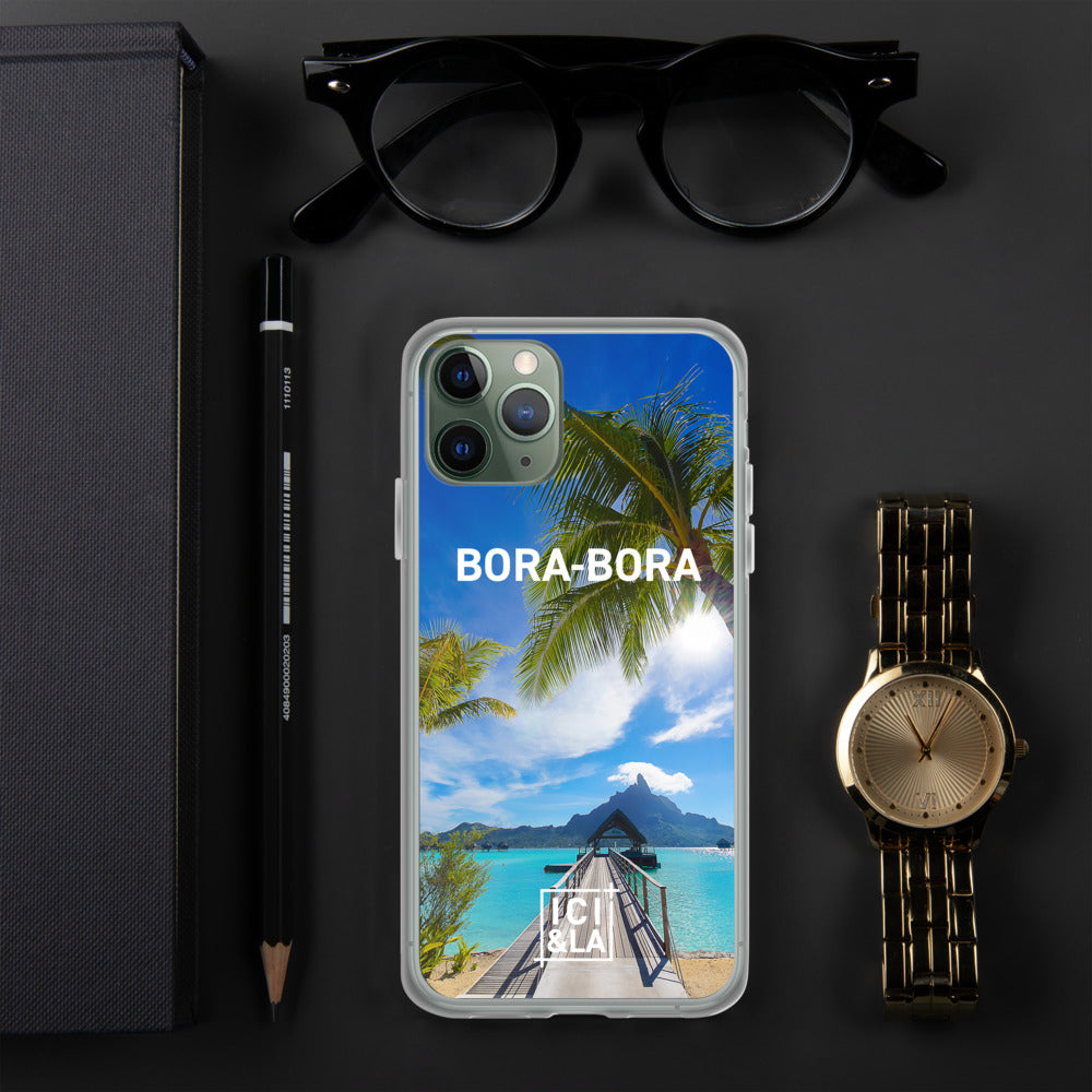 Coque iPhone Bora-Bora - Ici & Là - Polynésie - Ici & Là - T-shirts & Souvenirs de chez toi