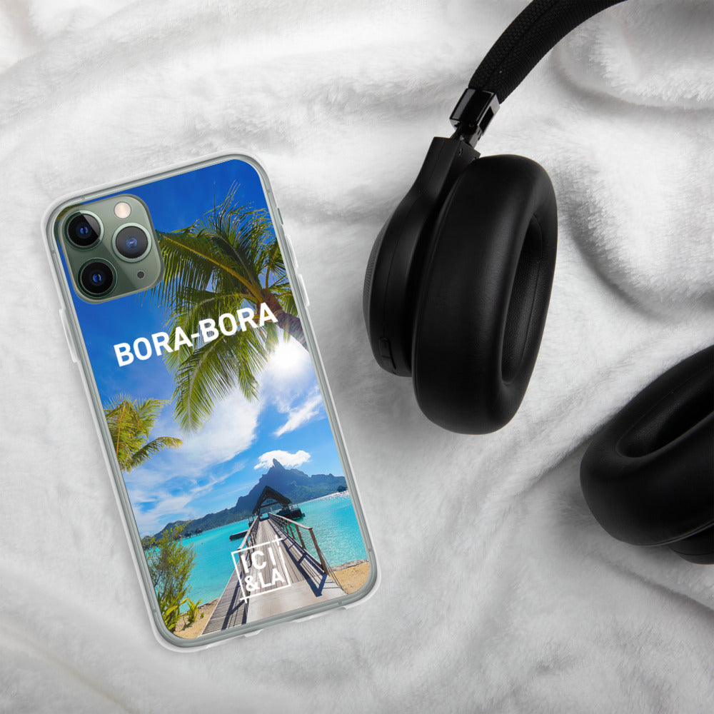 Coque iPhone Bora-Bora - Ici & Là - Polynésie - Ici & Là - T-shirts & Souvenirs de chez toi