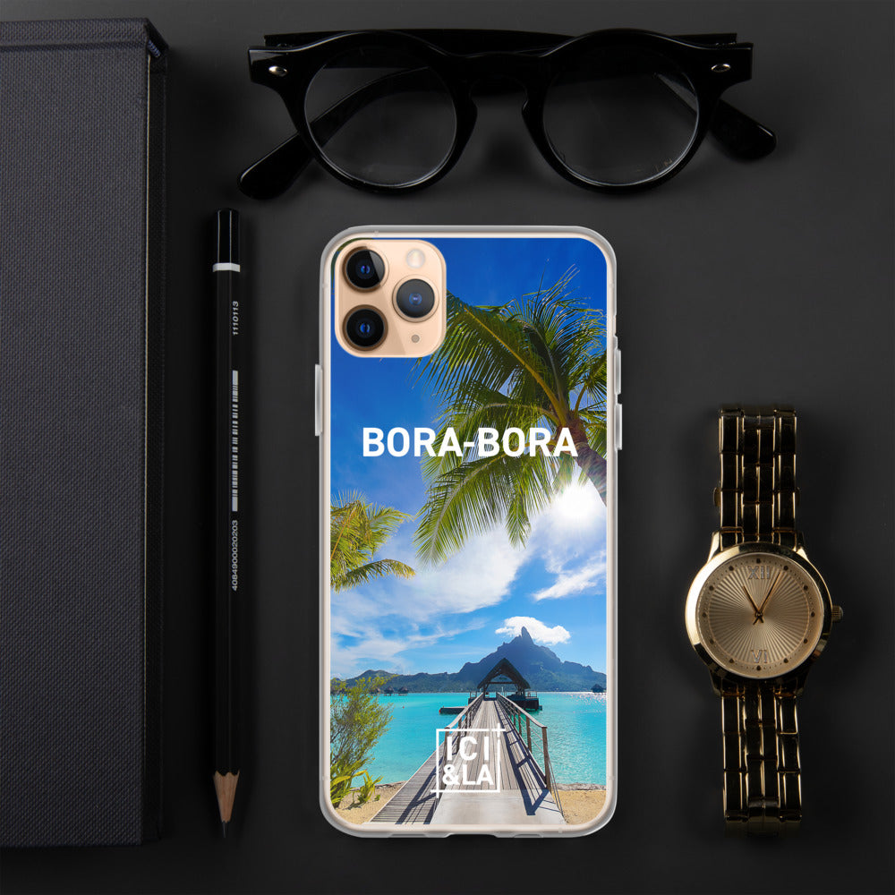 Coque iPhone Bora-Bora - Ici & Là - Polynésie - Ici & Là - T-shirts & Souvenirs de chez toi