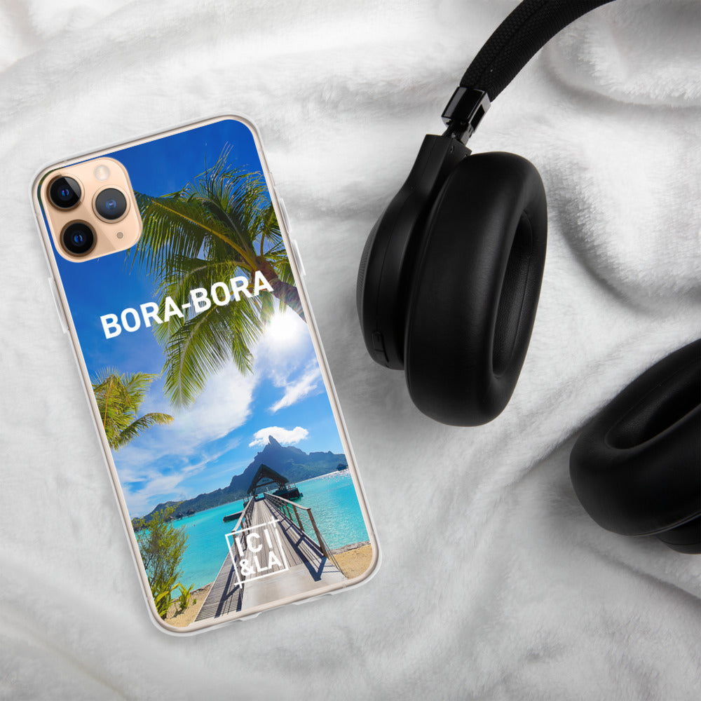 Coque iPhone Bora-Bora - Ici & Là - Polynésie - Ici & Là - T-shirts & Souvenirs de chez toi