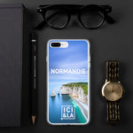 Coque iPhone Normandie - Ici & Là - Normandie Porte d'Aval et Aiguille de Belval, Falaises d'Etretat - Ici & Là - T-shirts & Souvenirs de chez toi