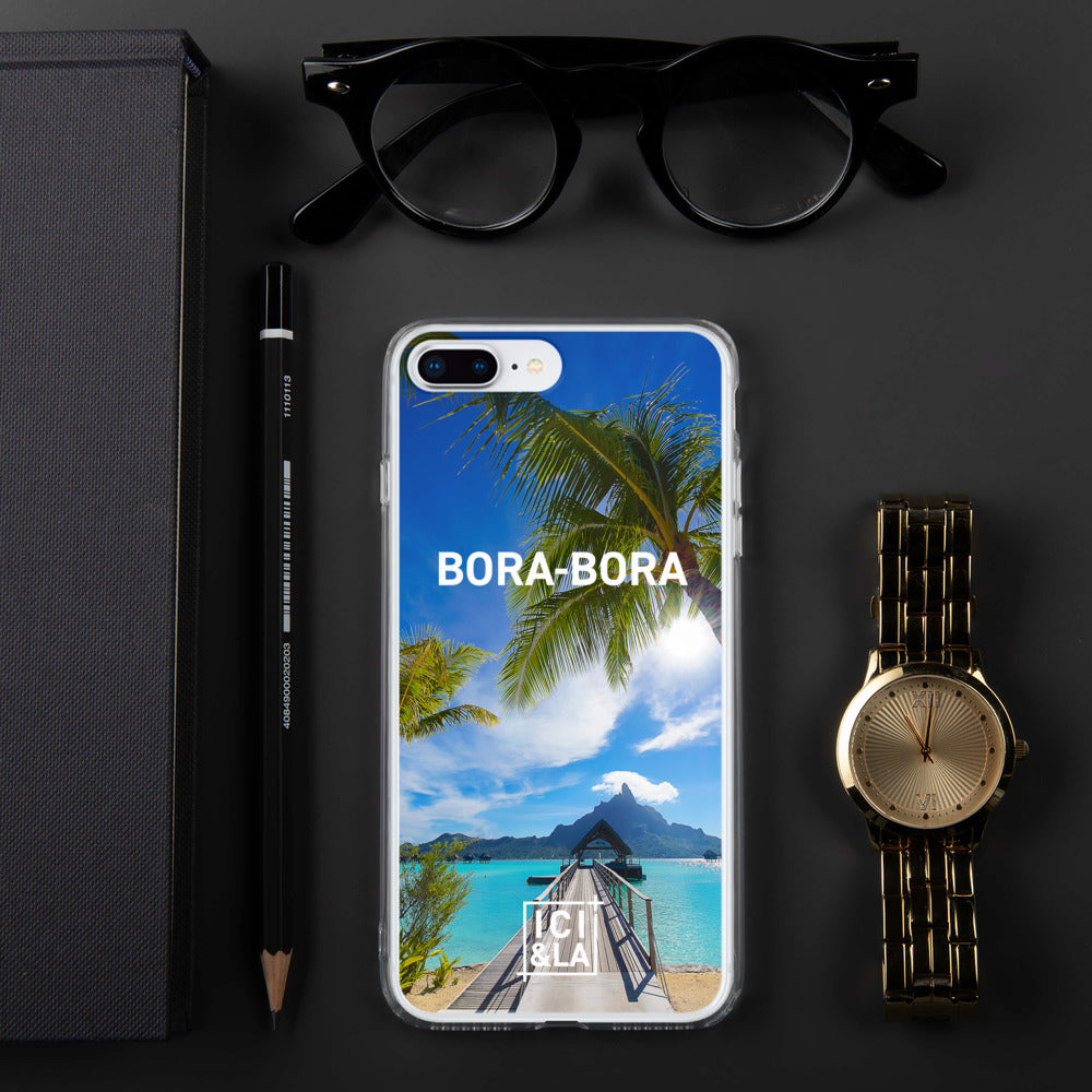 Coque iPhone Bora-Bora - Ici & Là - Polynésie - Ici & Là - T-shirts & Souvenirs de chez toi