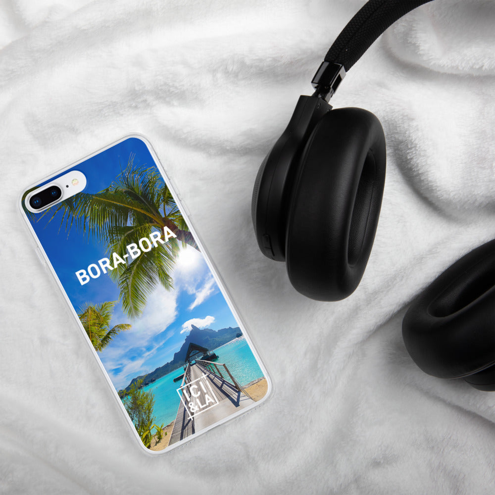 Coque iPhone Bora-Bora - Ici & Là - Polynésie - Ici & Là - T-shirts & Souvenirs de chez toi