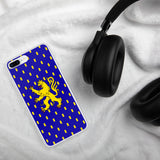 Coque iPhone Drapeau Franc-Comtois - Lion de Franche Comté - version pure - Ici & Là - T-shirts & Souvenirs de chez toi