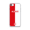 Coque iPhone Alsace rouge - Drapeau Rot un Wiss