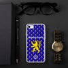 Coque iPhone Franche-Comté - lion emblématique du drapeau