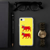 Coque iPhone Béarn - Blason au deux vaches face