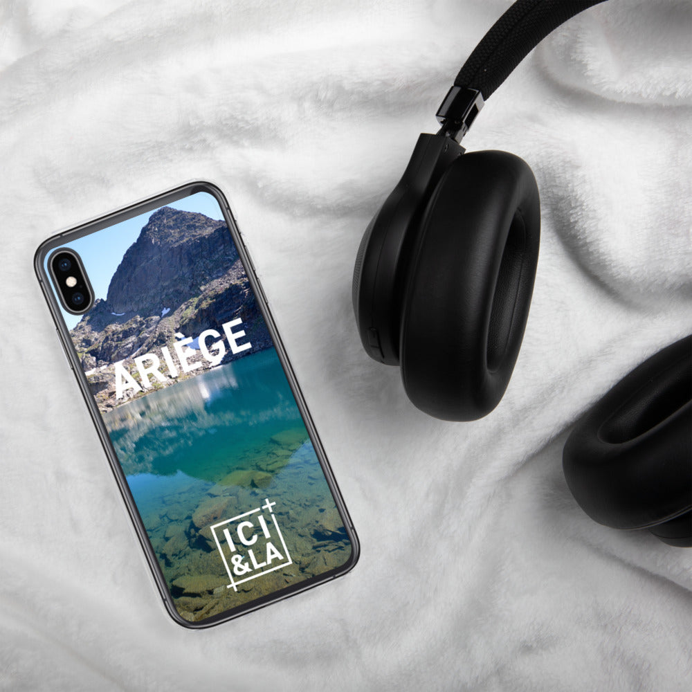 Coque iPhone - Ici & Là - Ariège - Étangs de la Gardelle - Ici & Là - T-shirts & Souvenirs de chez toi