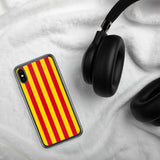 Coque iPhone Drapeau Catalan Sang et or - sans mention - Ici & Là - T-shirts & Souvenirs de chez toi