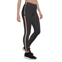 Thumbnail for Leggings Italie noir dos - Italienne pour toujours