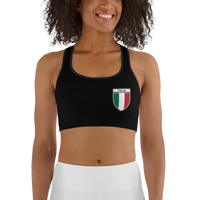 Thumbnail for Soutien-gorge de sport Italie noir - Performance et style