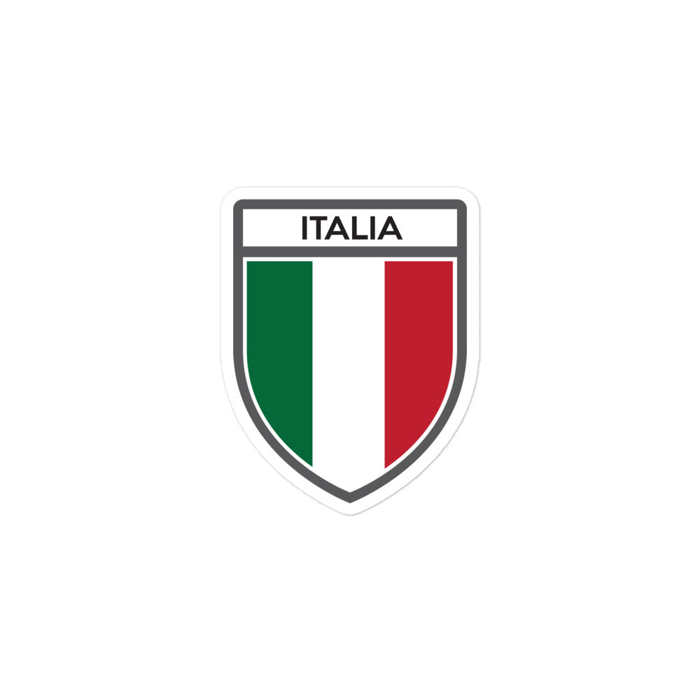 Auto-collant Italie - Fierté et humour en vinyle