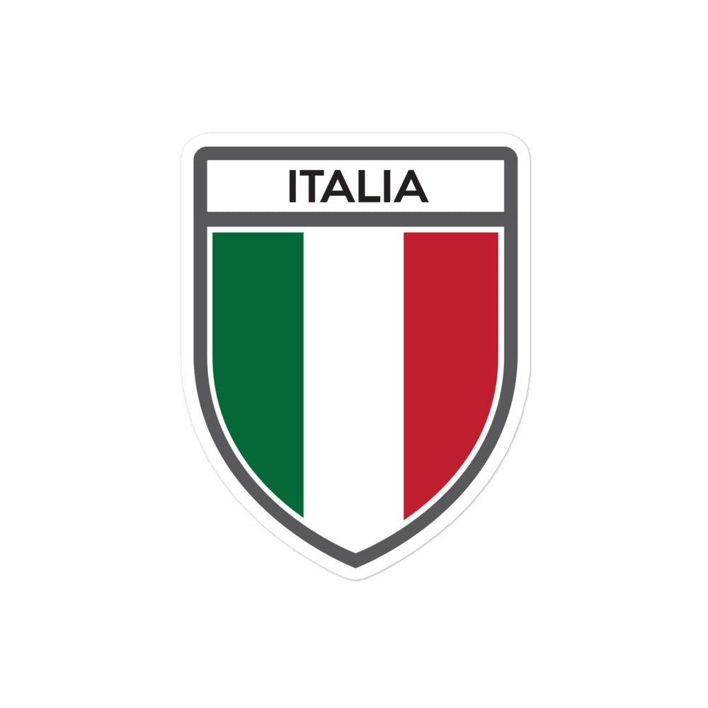 Auto-collant Italie - Fierté et humour en vinyle