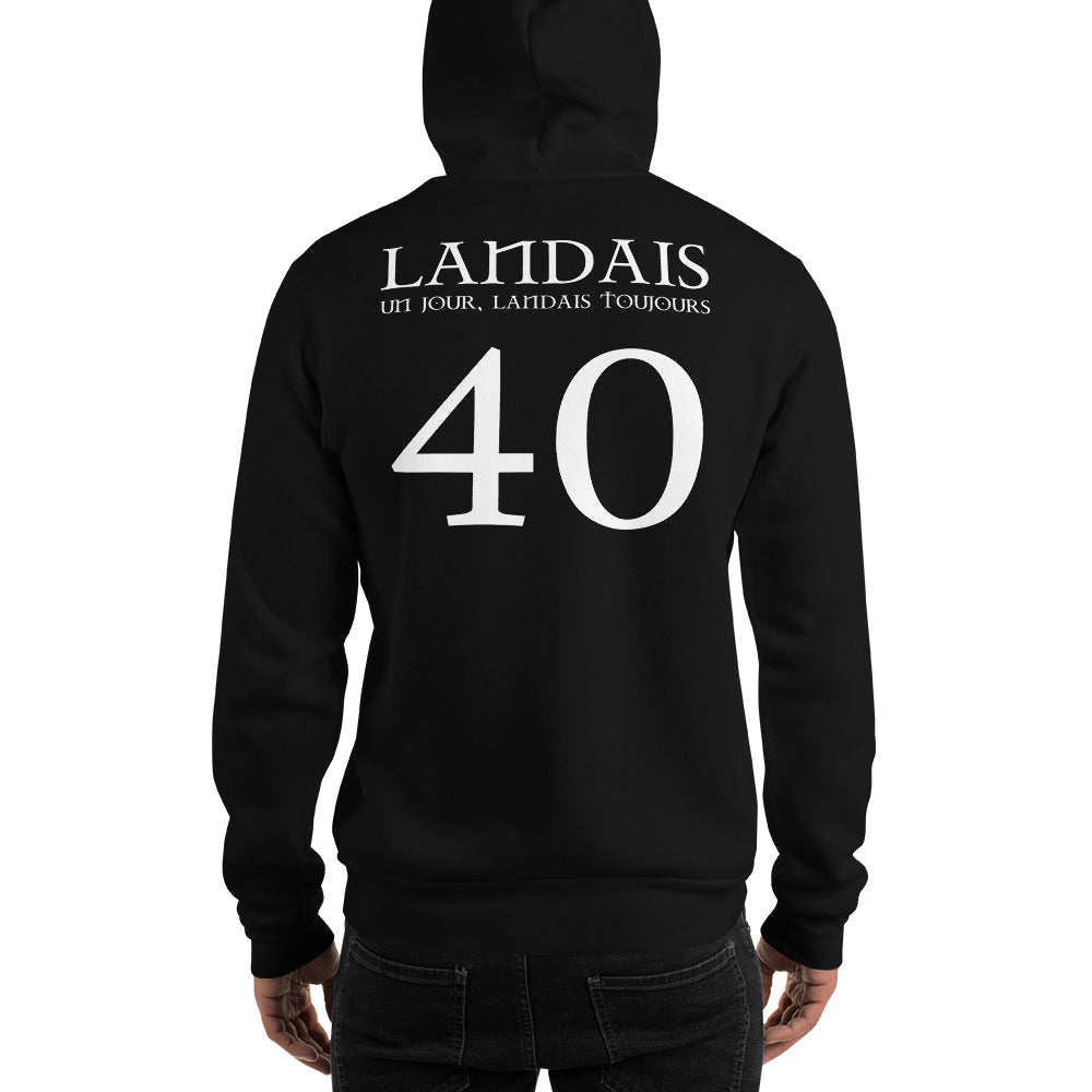 Sweatshirt Landais bleu marine - Confort et fierté locale