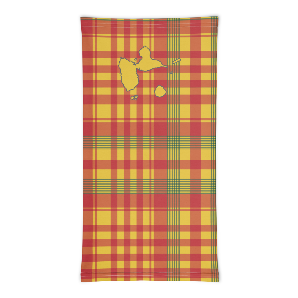 Guadeloupe Madras - Cache-cou - Bandeau - Ici & Là - T-shirts & Souvenirs de chez toi
