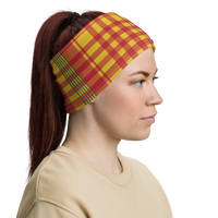 Thumbnail for Cache-cou Guadeloupe Madras - Utilisation comme bandeau ou bracelet