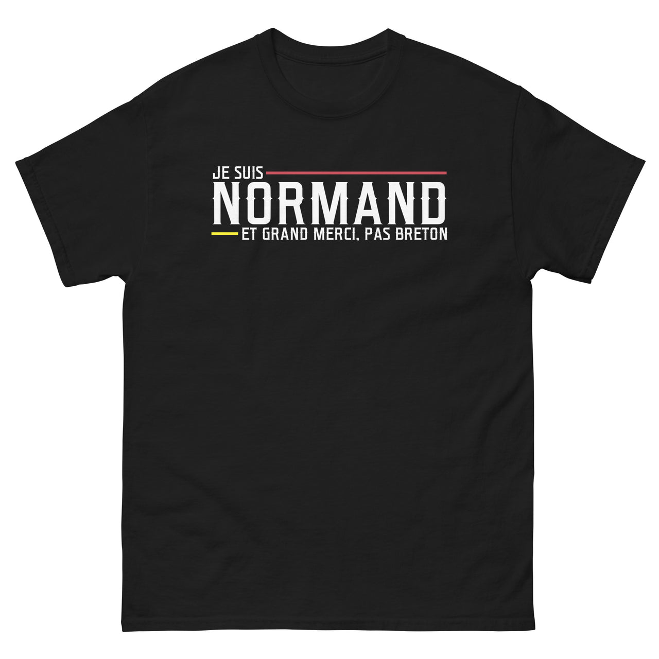 T-shirt Normand gris sport dos - Grand merci pas B*eton