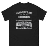 N'emmerdez pas les Corses - T-shirt épais homme grande Taille -