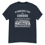 N'emmerdez pas les Corses - T-shirt épais homme grande Taille -