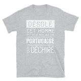 Désolé Portugaise - T-shirts Unisexe Standard - Ici & Là - T-shirts & Souvenirs de chez toi