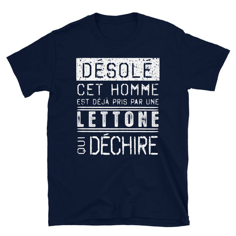 Lettone-desole T-shirt Standard - Ici & Là - T-shirts & Souvenirs de chez toi