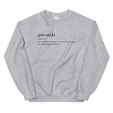 Definition grat out ki - réunion - Sweatshirt - Ici & Là - T-shirts & Souvenirs de chez toi