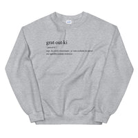 Thumbnail for Definition grat out ki - réunion - Sweatshirt - Ici & Là - T-shirts & Souvenirs de chez toi