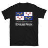 T-shirt Picardie noir - Liberté Égalité Ficelle humoristique
