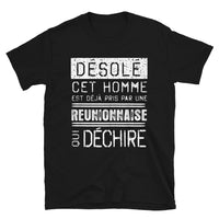 Thumbnail for Désolé pris par un Réunionnaise -  T-Shirt standard - Ici & Là - T-shirts & Souvenirs de chez toi