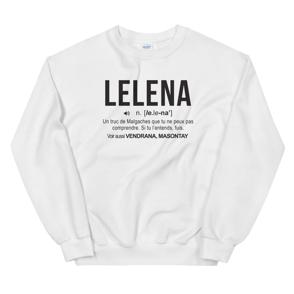 Définition Lelena - Malgache - Sweatshirt - Ici & Là - T-shirts & Souvenirs de chez toi