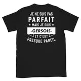 parfait-GERSOIS - Imprimé DOS -  T-shirt Standard - Ici & Là - T-shirts & Souvenirs de chez toi