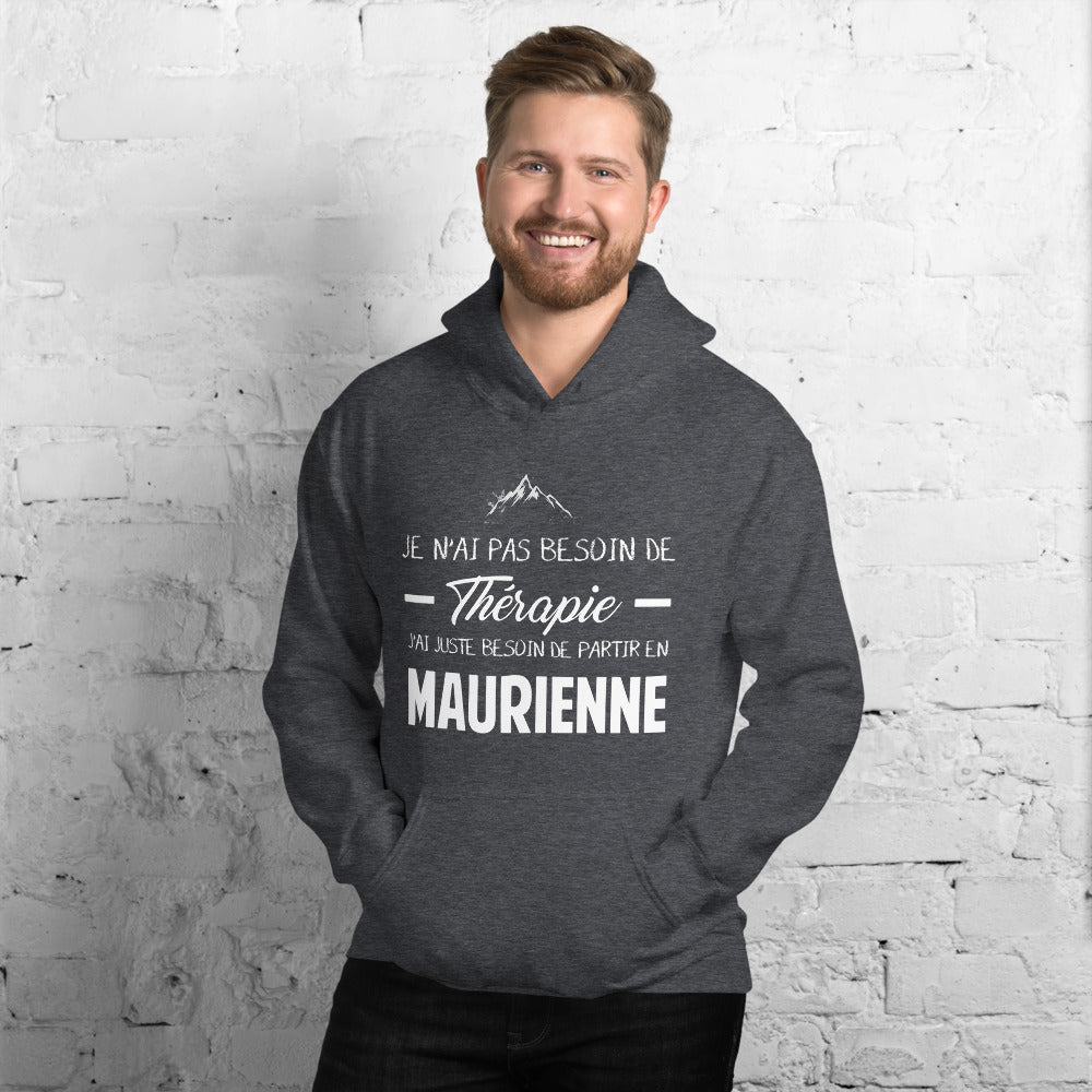 Thérapie Maurienne, Savoie - Sweatshirt à capuche - Ici & Là - T-shirts & Souvenirs de chez toi