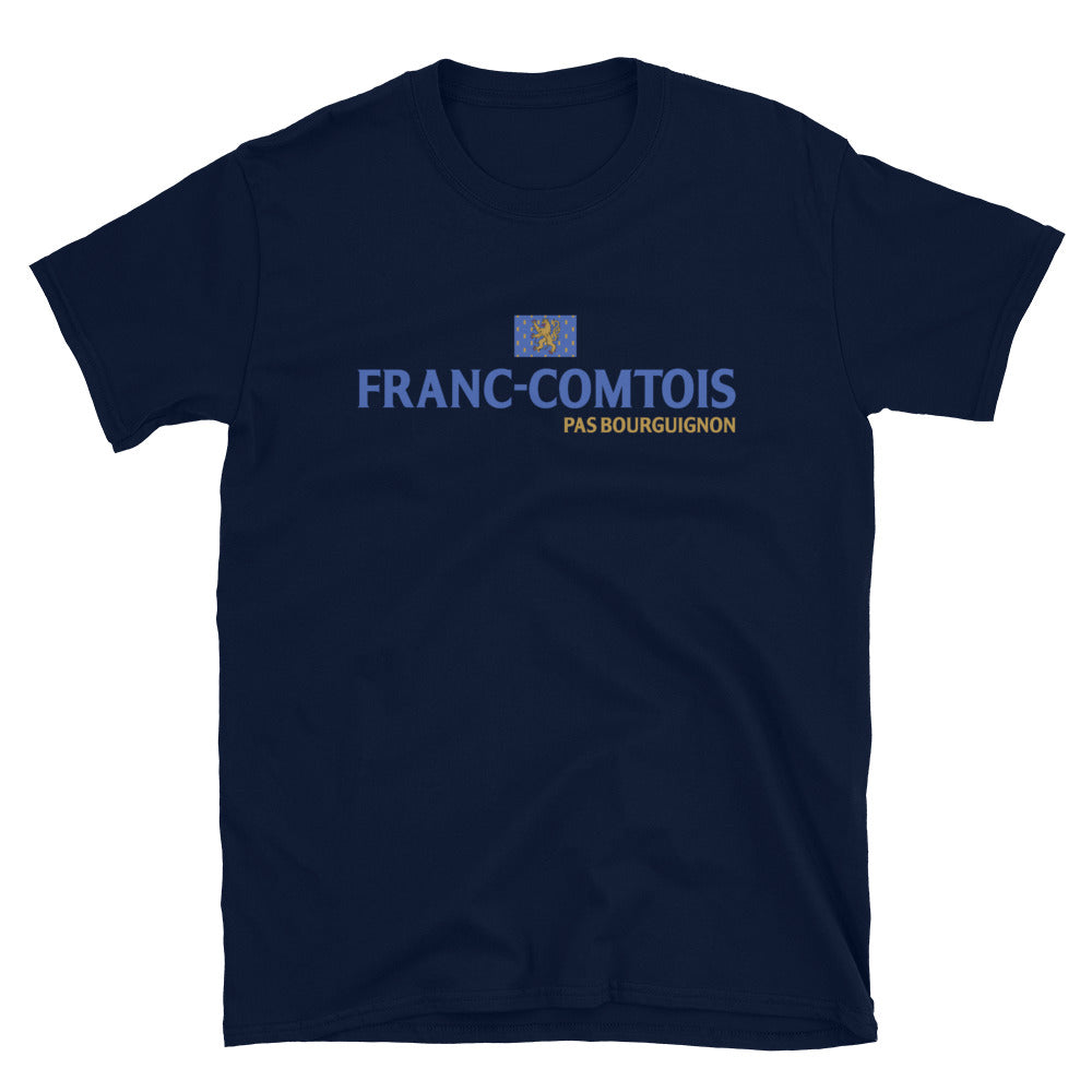 T-shirt Franche-Comté marine - Franc-comtois pas B**rguignon