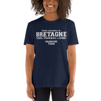 Thumbnail for Bretagne Drinking Team - T-shirt Unisexe à Manches Courtes - Ici & Là - T-shirts & Souvenirs de chez toi