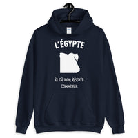 Thumbnail for Sweatshirt Égypte bleu marine - L'histoire commence ici