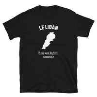 Thumbnail for T-shirt Liban noir - Mon histoire commence avec fierté