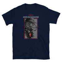 Thumbnail for T-shirt Aveyron gris foncé chiné dos - Mafia avec humour
