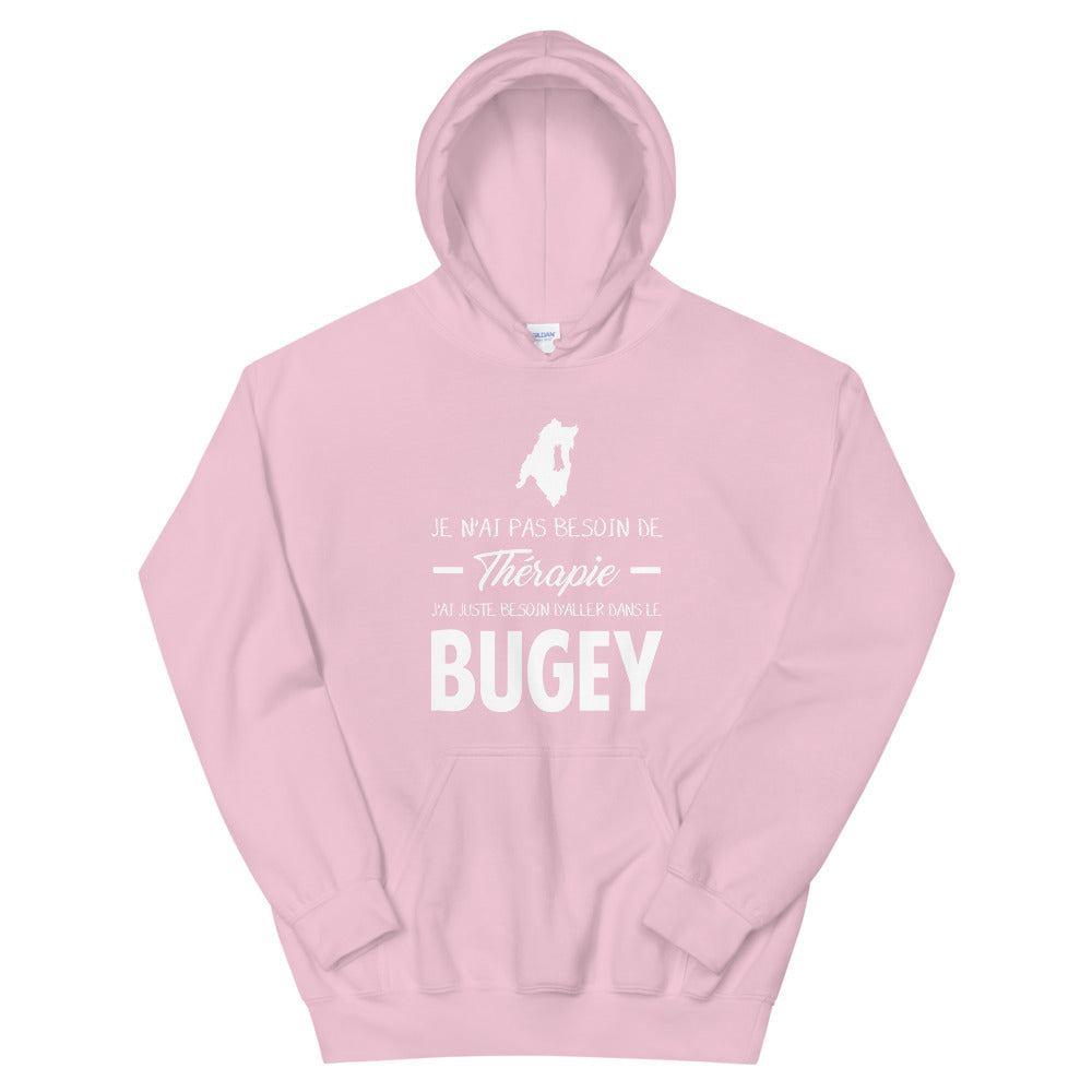 Bugey Thérapie - Sweatshirt à capuche - Ici & Là - T-shirts & Souvenirs de chez toi