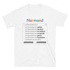 T-shirt Normands gris sport - Parodie humoristique