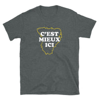 Thumbnail for C'est mieux ici Béarn  - T-shirts Unisexe Standard - Ici & Là - T-shirts & Souvenirs de chez toi