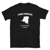 T-shirt Congo Kinshasa noir - Mon histoire commence