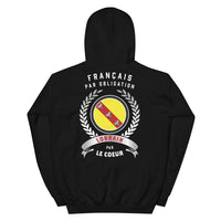 Thumbnail for Sweatshirt Lorrain noir - Confort et fierté locale