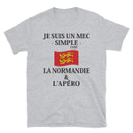 Normandie & L'Apéro - T-shirt Standard - Ici & Là - T-shirts & Souvenirs de chez toi
