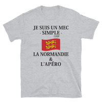 Thumbnail for T-shirt Normandie blanc - L'Apéro, un moment de partage