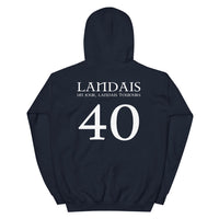Thumbnail for Landais un jour, Landais toujours 40 - Sweatshirt à capuche - Ici & Là - T-shirts & Souvenirs de chez toi