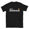 T-shirt Normand noir - 100% fierté locale