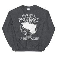 Thumbnail for Drogue pref : La Bretagne - Sweatshirt - Ici & Là - T-shirts & Souvenirs de chez toi