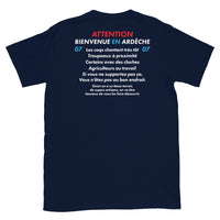 Thumbnail for Bienvenue en Ardèche - T-shirt Standard - Ici & Là - T-shirts & Souvenirs de chez toi