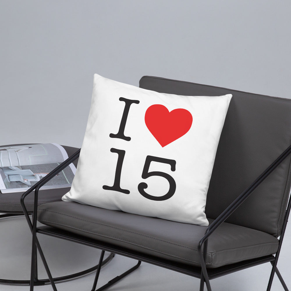 Coussin Cantal - I love Cantal 15 NY style